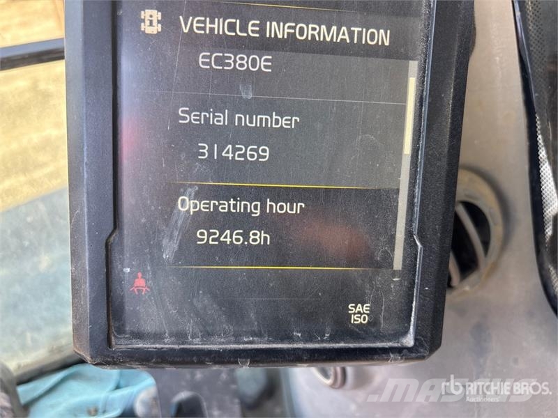 Volvo EC380E Tracked Excavator Lánctalpas kotrók
