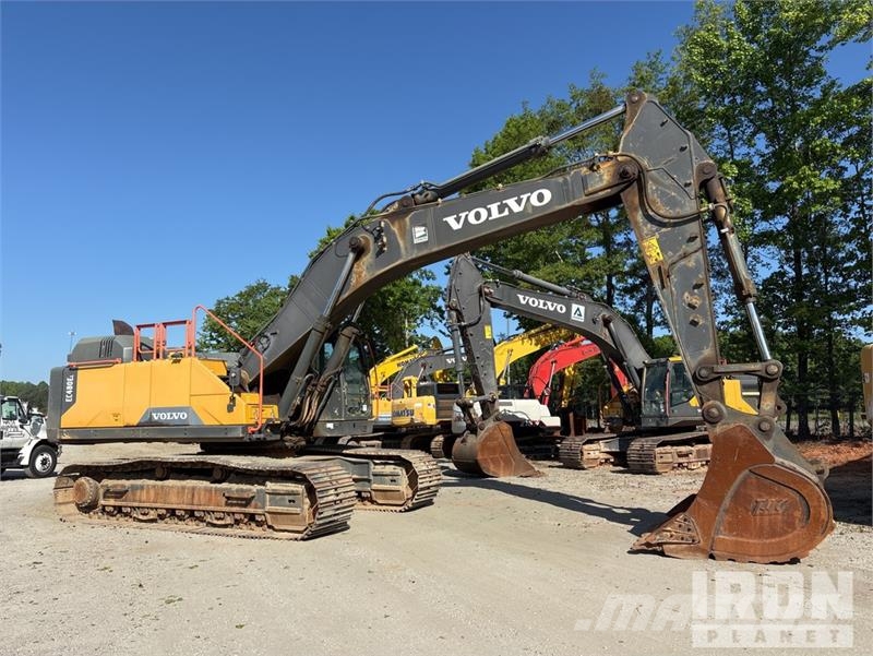 Volvo EC480EL Tracked Excavator Lánctalpas kotrók