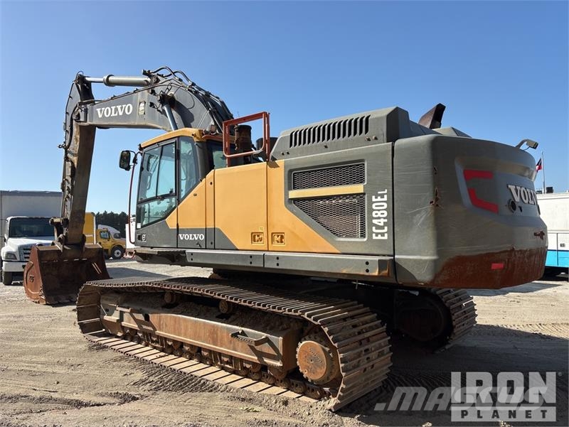 Volvo EC480EL Tracked Excavator Lánctalpas kotrók