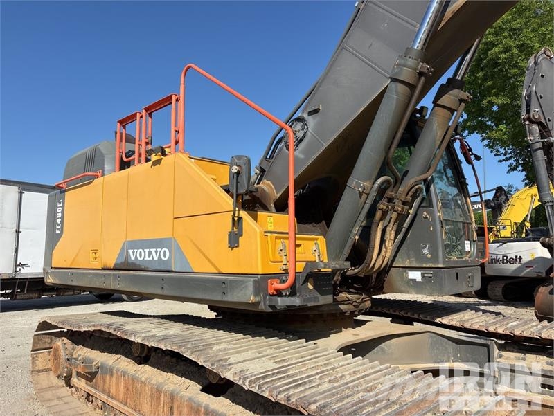 Volvo EC480EL Tracked Excavator Lánctalpas kotrók