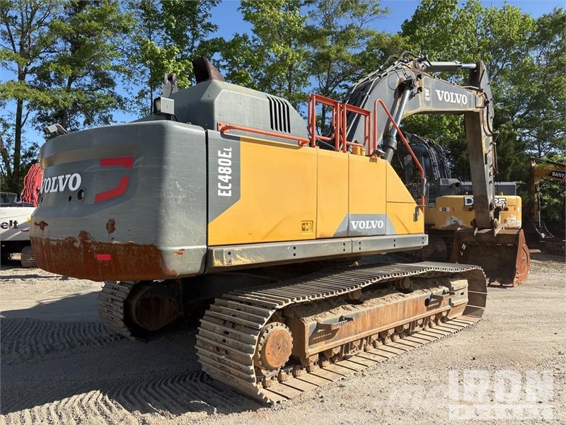 Volvo EC480EL Tracked Excavator Lánctalpas kotrók