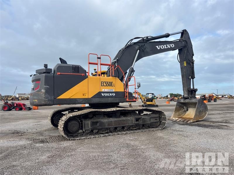 Volvo EC550EL Tracked Excavator Lánctalpas kotrók