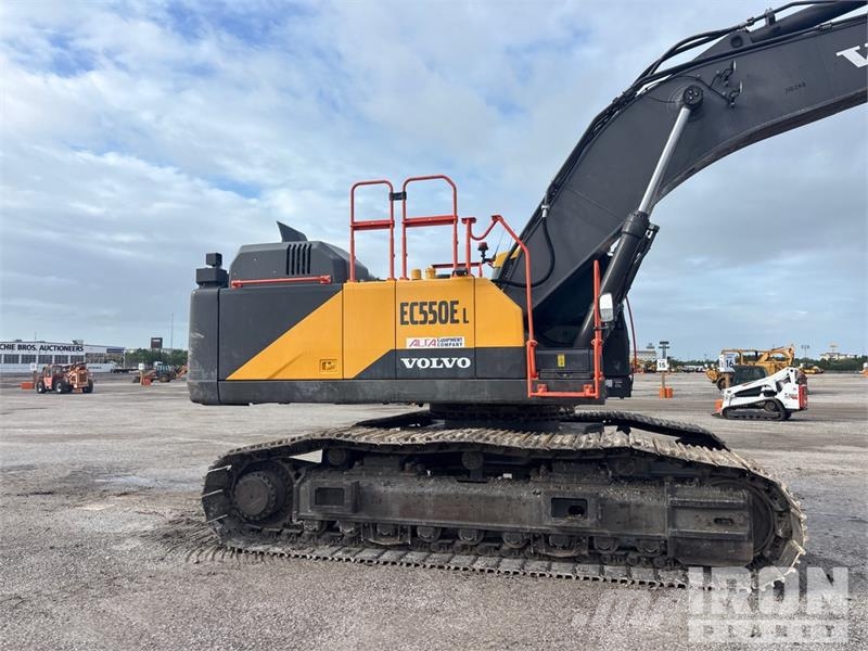 Volvo EC550EL Tracked Excavator Lánctalpas kotrók