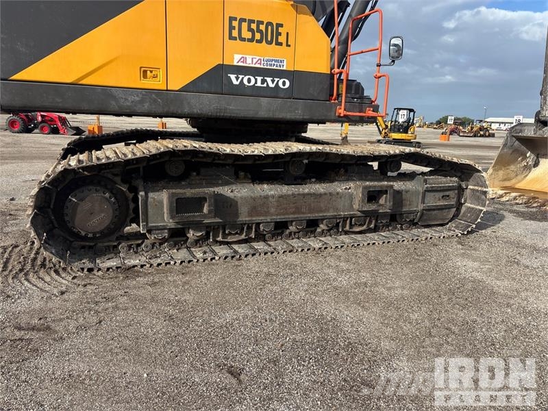 Volvo EC550EL Tracked Excavator Lánctalpas kotrók