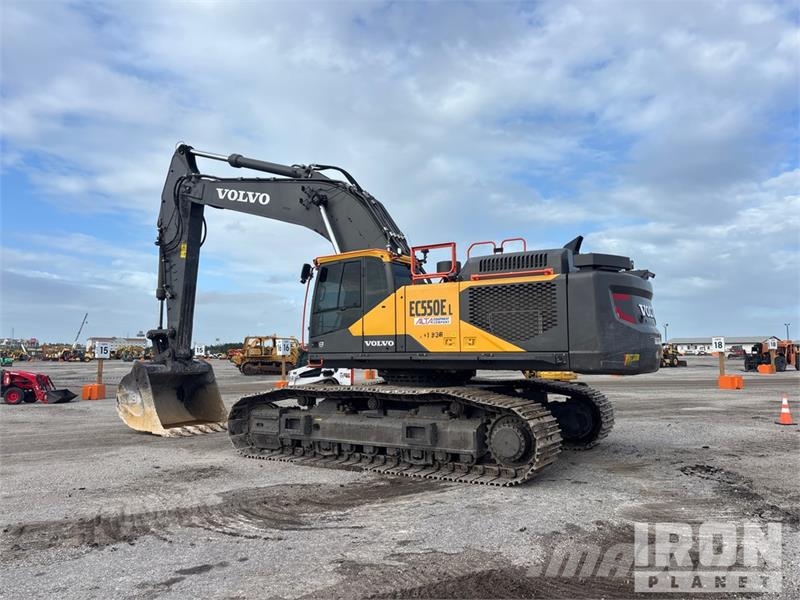Volvo EC550EL Tracked Excavator Lánctalpas kotrók