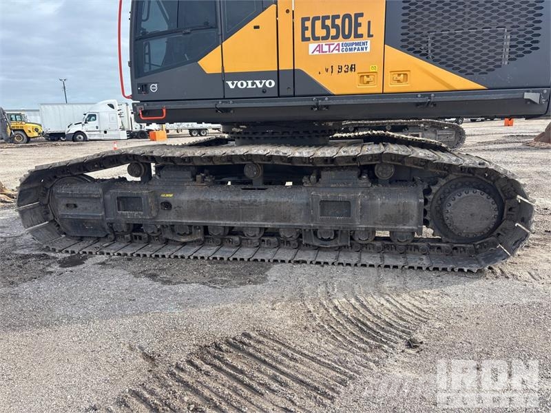 Volvo EC550EL Tracked Excavator Lánctalpas kotrók
