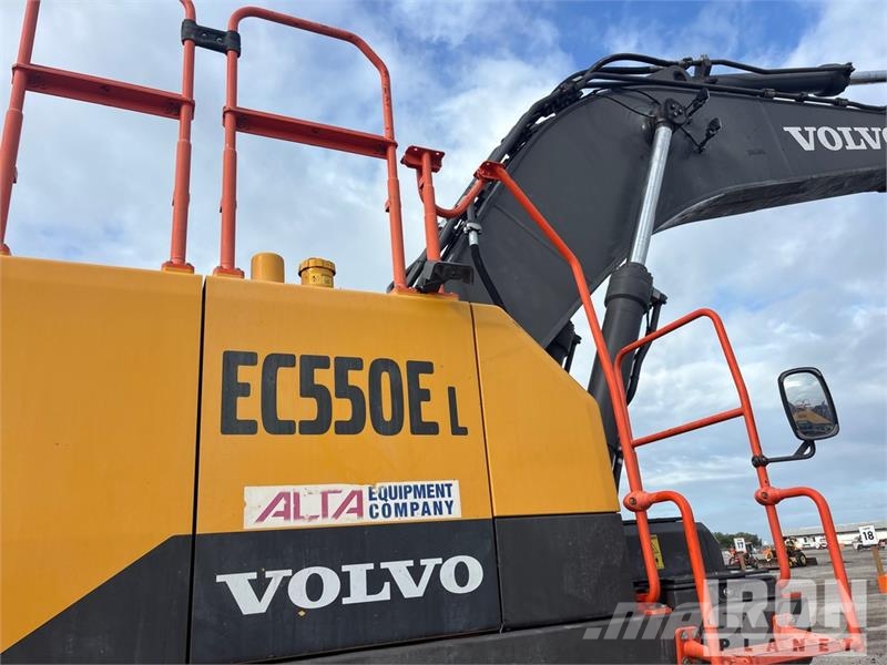 Volvo EC550EL Tracked Excavator Lánctalpas kotrók