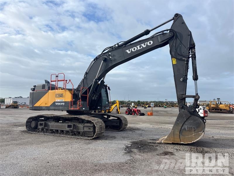 Volvo EC550EL Tracked Excavator Lánctalpas kotrók