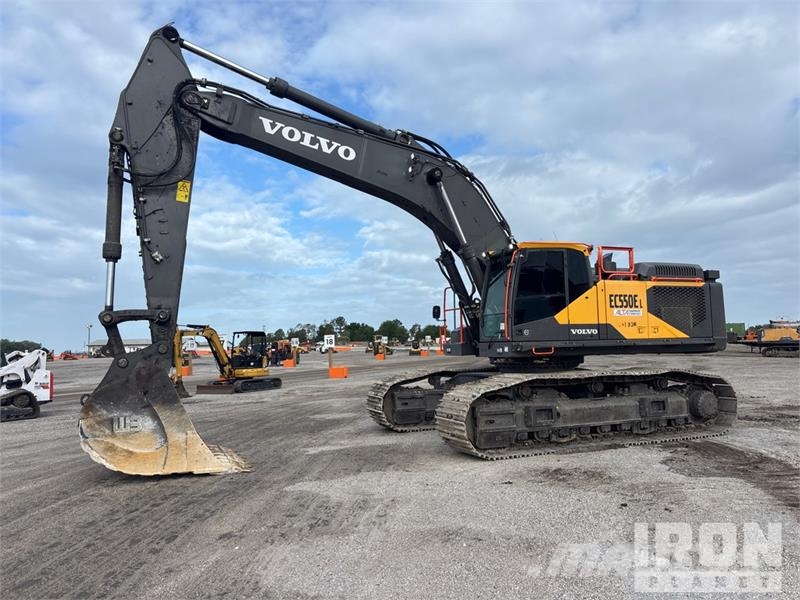 Volvo EC550EL Tracked Excavator Lánctalpas kotrók