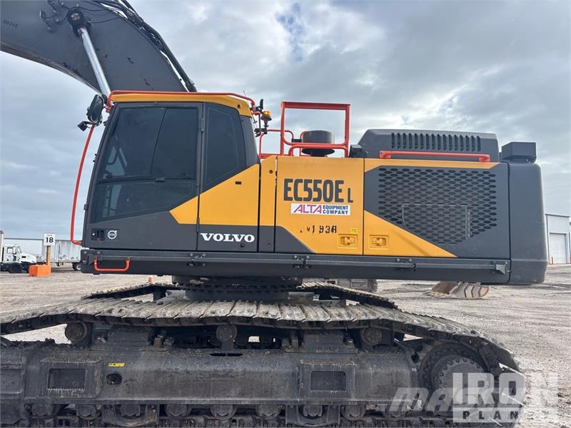 Volvo EC550EL Tracked Excavator Lánctalpas kotrók