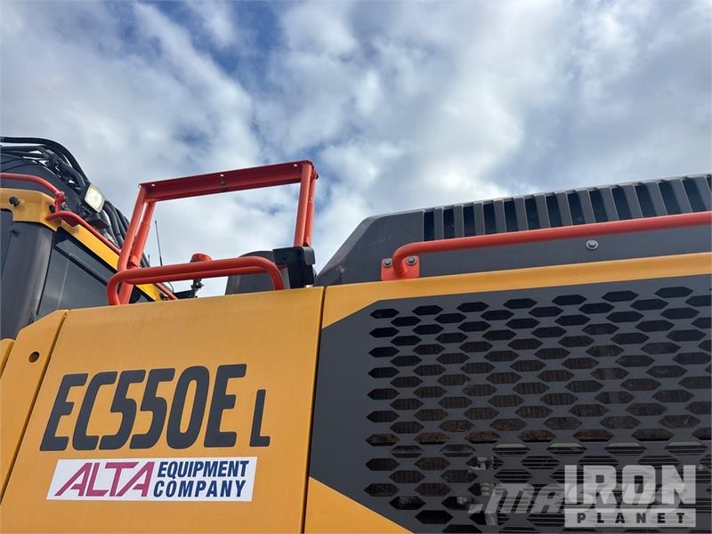 Volvo EC550EL Tracked Excavator Lánctalpas kotrók