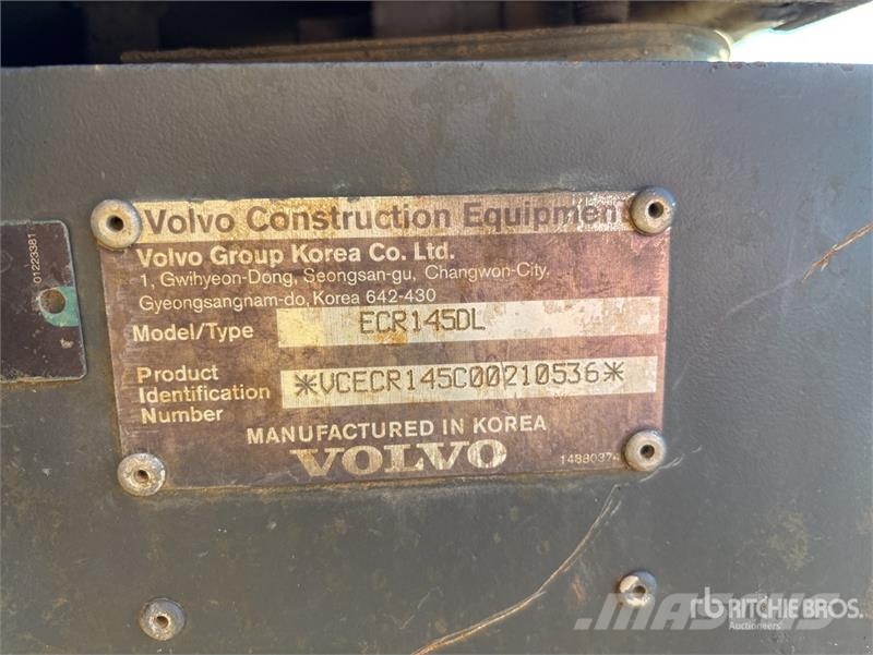 Volvo ECR145DL Tracked Excavator Raupenbagger