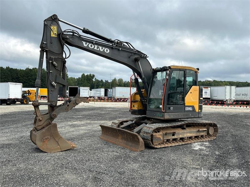Volvo ECR145E Tracked Excavator Crawler excavators