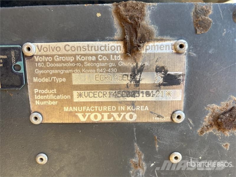 Volvo ECR145E Tracked Excavator Gravemaskiner på larvebånd