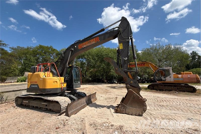 Volvo ECR235EL Tracked Excavator حفارات زحافة