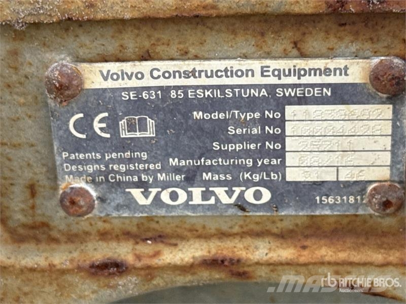 Volvo ECR25QC 7 in Quick Coupler クイックヒッチ