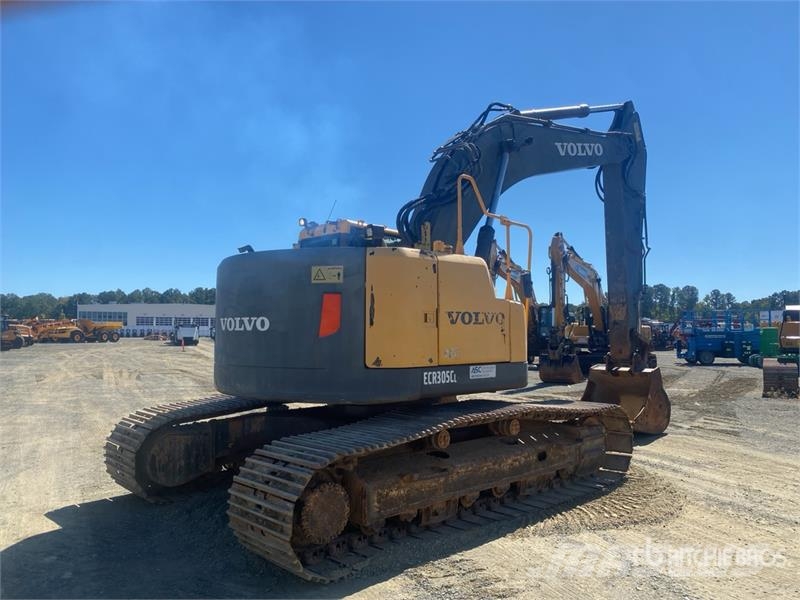 Volvo ECR305C Tracked Excavator Bagri goseničarji