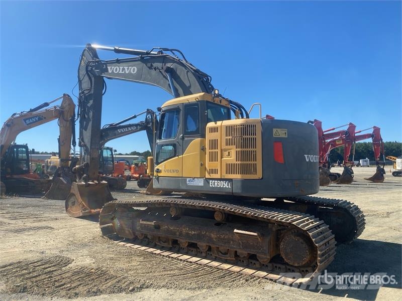 Volvo ECR305C Tracked Excavator Bagri goseničarji