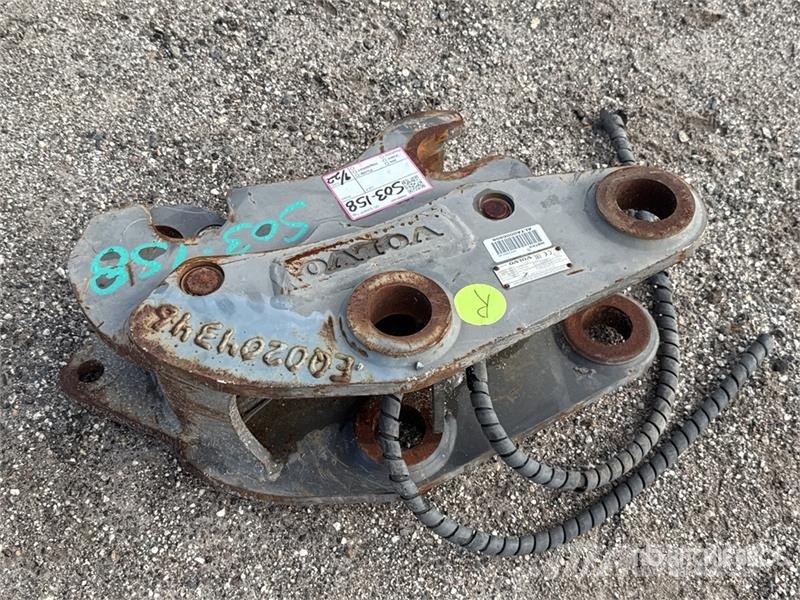 Volvo ECR88QC 10 in Quick Coupler Uniőes rápidas