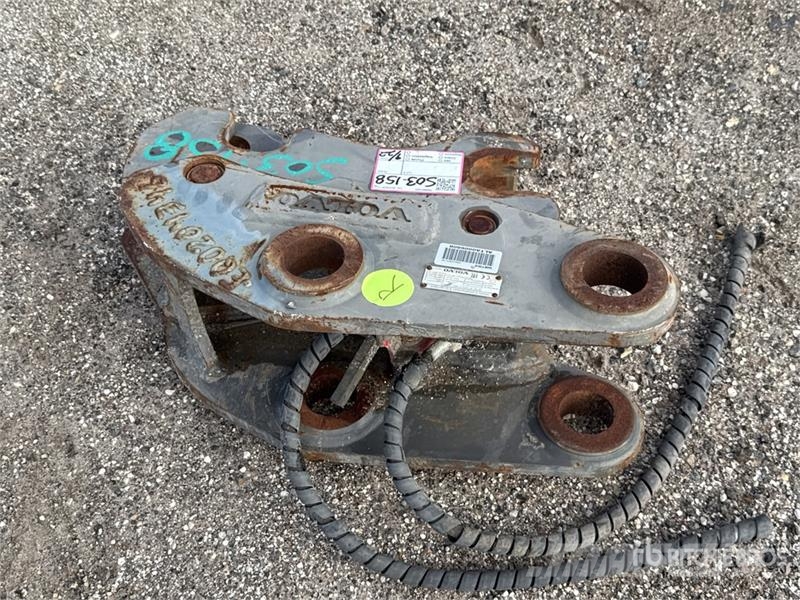 Volvo ECR88QC 10 in Quick Coupler Uniőes rápidas