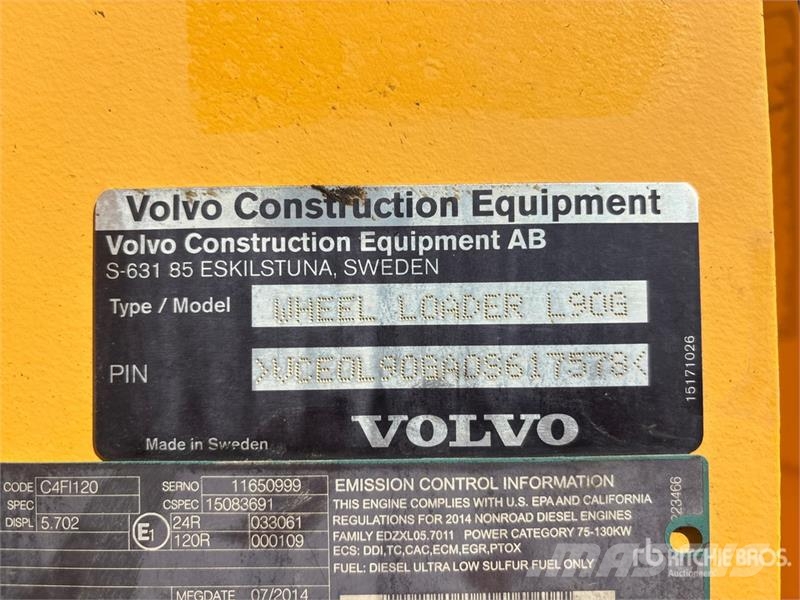 Volvo L90G Wheel Loader 휠로우더