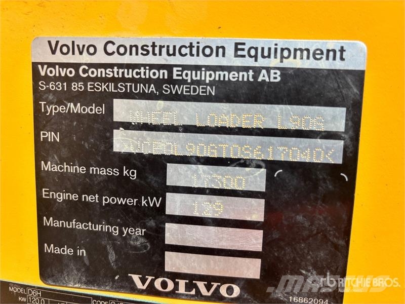 Volvo L90G Wheel Loader 휠로우더
