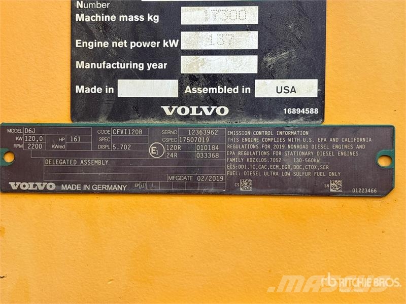 Volvo L90H Wheel Loader 휠로우더