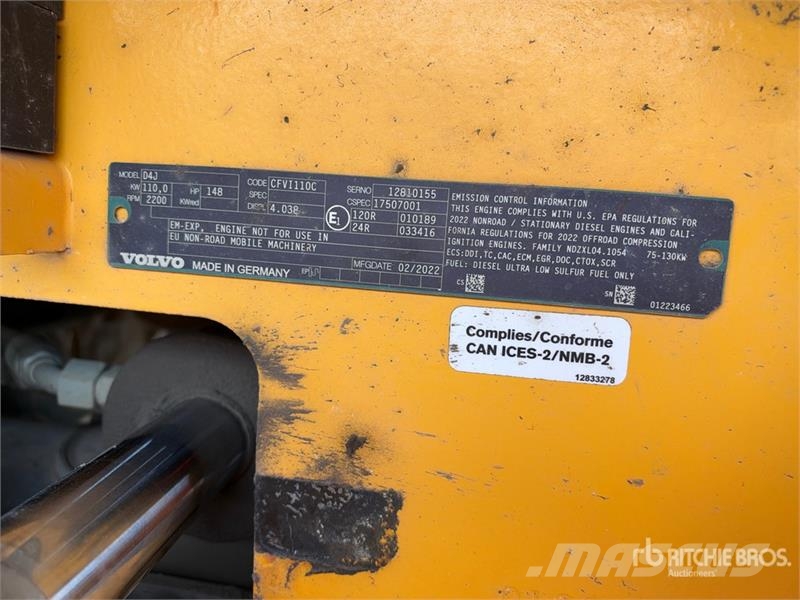 Volvo SD115 Smooth Drum Compactor Грунтовые катки
