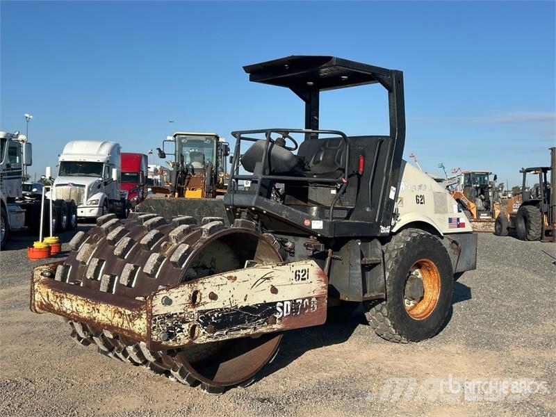 Volvo SD70D Smooth Drum Compactor Vienvalča grunts veltņi