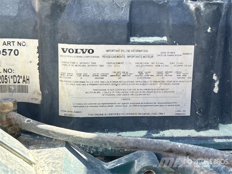 Volvo VHD Kabine i unutrašnjost