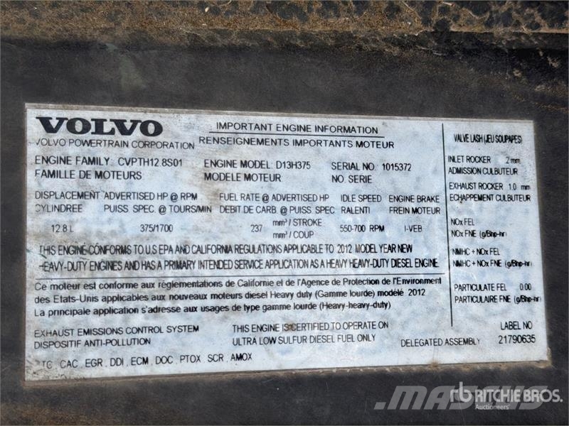 Volvo VNM64T200 6x4 T/A Day Cab Truck Tractor Trekkers