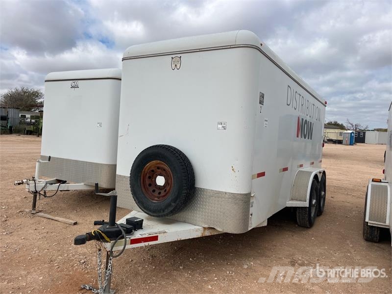  W-W 16 ft T/A Enclosed Trailer Furgons