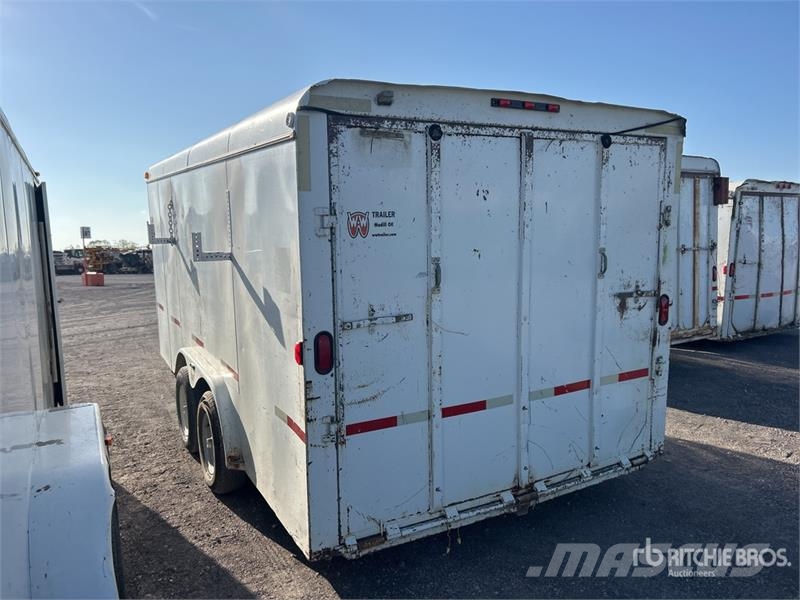W-W 16 ft T/A Enclosed Trailer Прицепы-фургоны