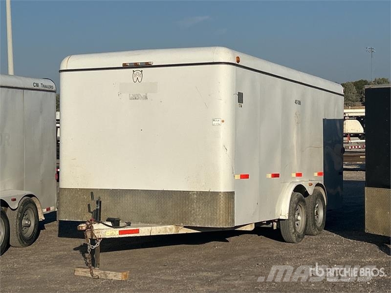 W-W 16 ft T/A Enclosed Trailer Reboques baú