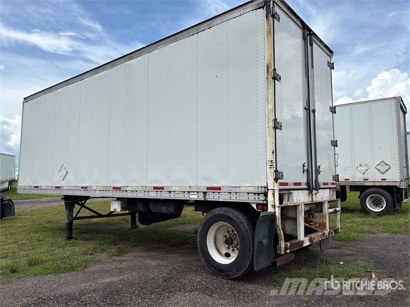 Wabash 28 ft x 102 in S/A Van Trailer Dengtos priekabos