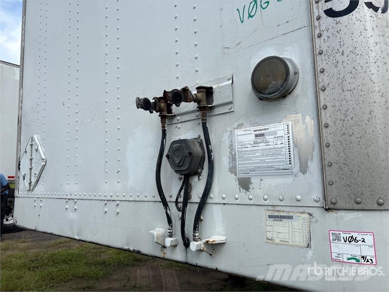 Wabash 28 ft x 102 in S/A Van Trailer Dengtos priekabos