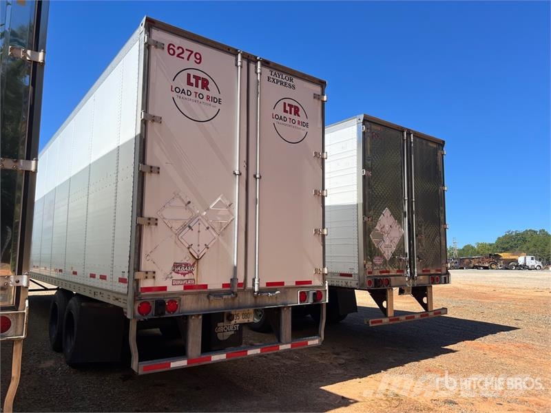 Wabash 53 ft T/A T/A Van Trailer 박스 바디 트레일러