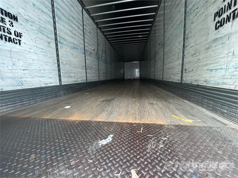 Wabash 53 ft T/A Van Trailer Skåpsläp