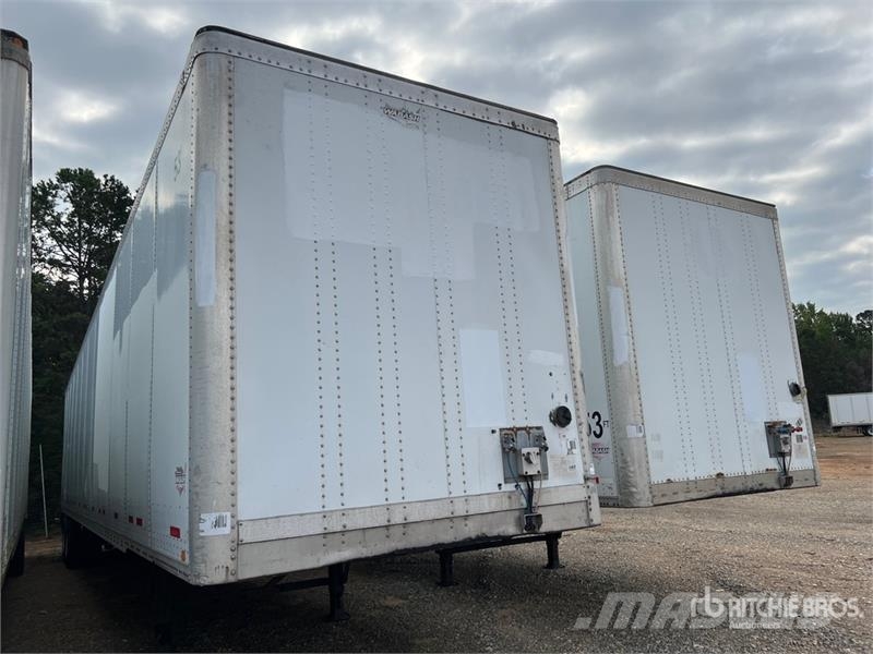 Wabash 53 ft T/A Van Trailer Skåpsläp
