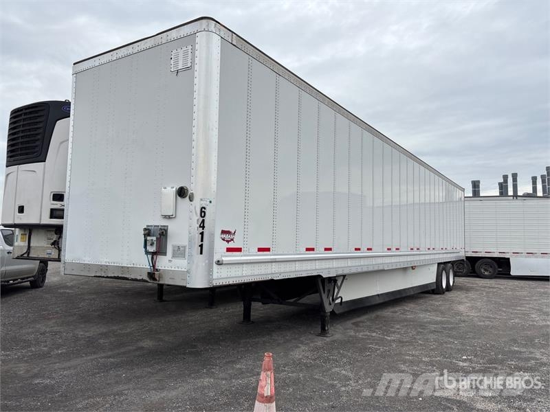 Wabash 53 ft T/A Van Trailer Furgons