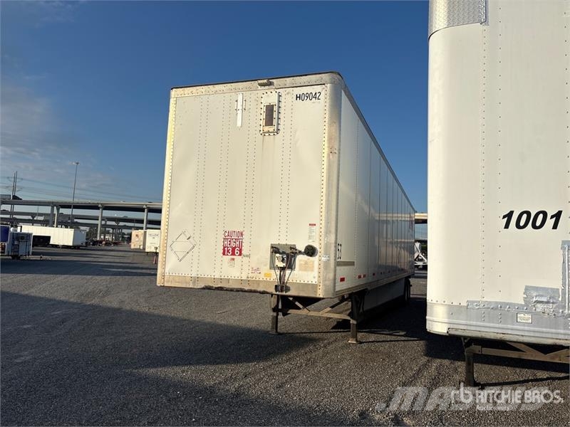 Wabash 53 ft x 102 in T/A Van Trailer Ремаркета фургони