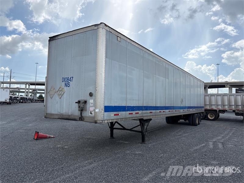 Wabash 53 ft x 102 in T/A Van Trailer Prikolice sa sandukom