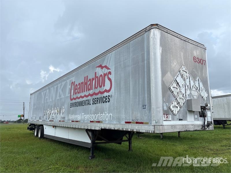 Wabash 53 ft x 102 in T/A Van Trailer Прицепы-фургоны