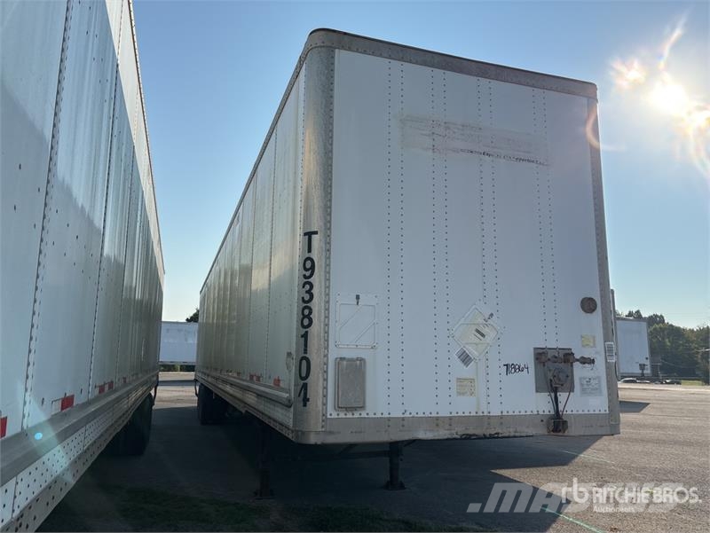 Wabash 53 ft x 102 in T/A Van Trailer Van Body Trailers