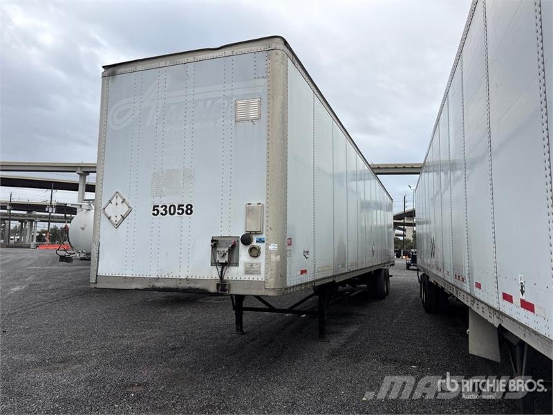 Wabash 53 ft x 102 in T/A Van Trailer Причепи-фургони