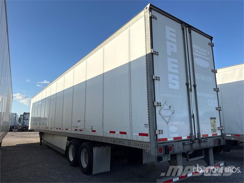 Wabash 53 ft x 102 in T/A Van Trailer Ρυμούλκες κλούβα