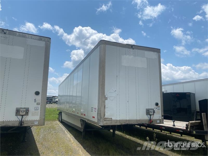 Wabash 53 ft x 102 in T/A Van Trailer Van Body Trailers