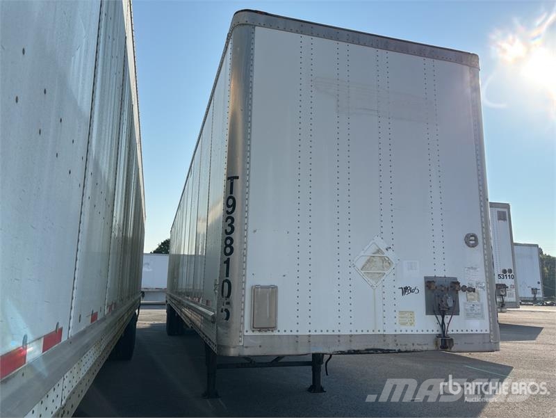 Wabash 53 ft x 102 in T/A Van Trailer Van Body Trailers