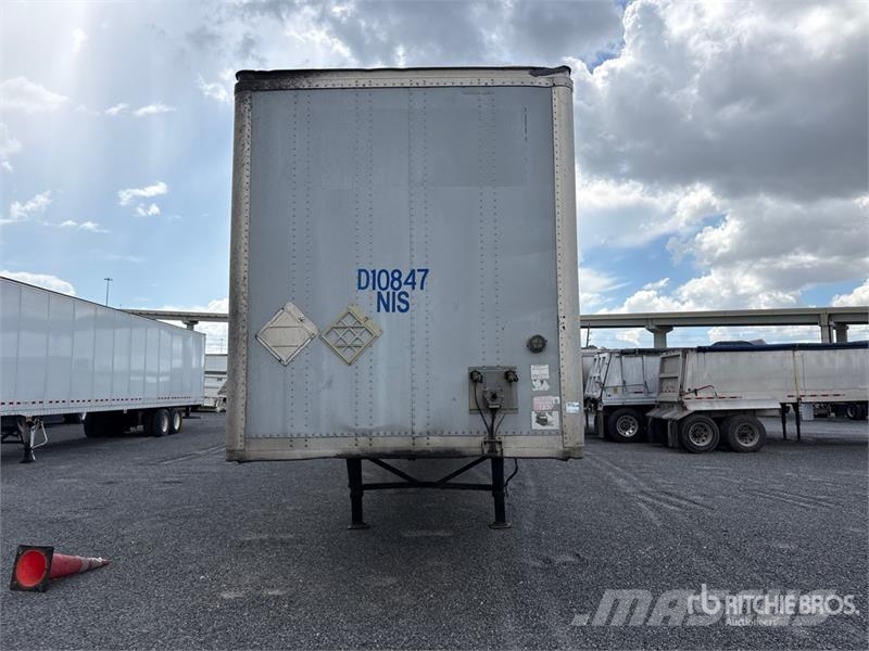 Wabash 53 ft x 102 in T/A Van Trailer Prikolice sa sandukom