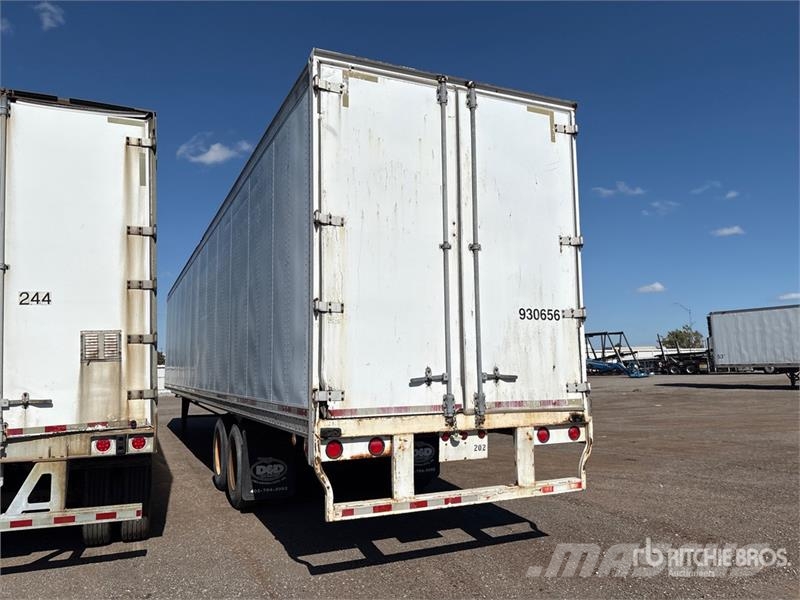 Wabash 53 ft x 102 in T/A Van Trailer Furgons